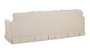 lifestyle view of Pellicano Sofa Beige Stripe luxury Sofa