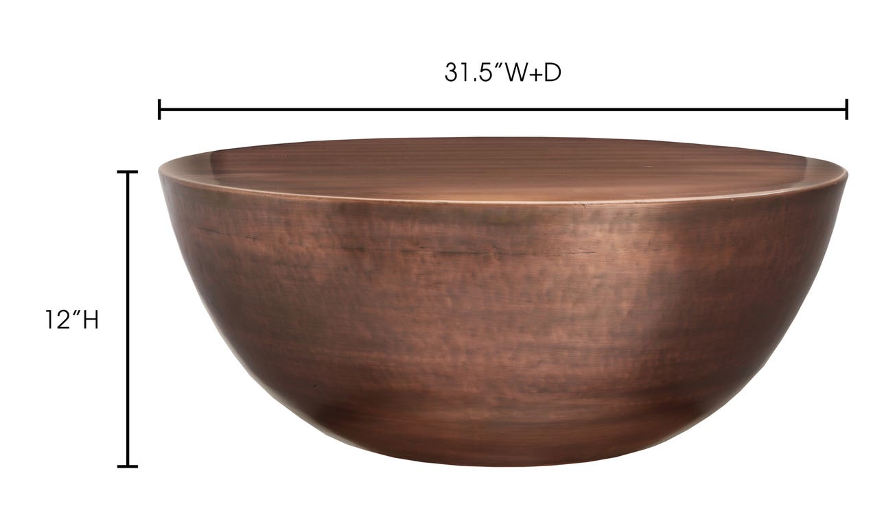 Conga Coffee Table Copper