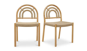 Avery Dining Chair Set Of Two Natural