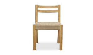 lifestyle view of Finn Dining Chair Natural – Set Of Two luxury Chair