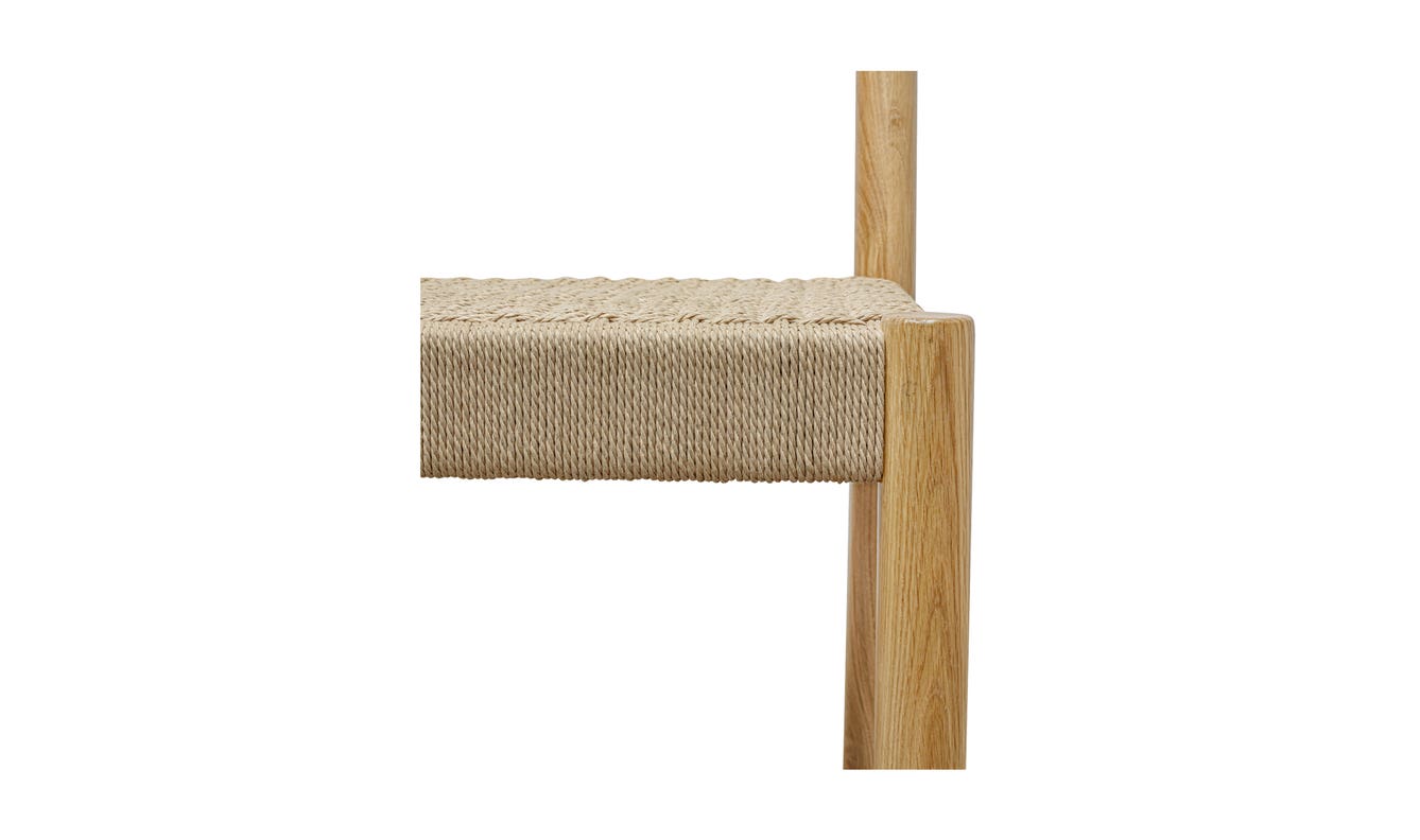 lifestyle view of Finn Dining Chair Natural – Set Of Two luxury Chair