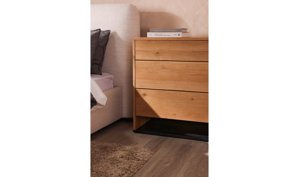 detail view of Samara Queen Bed Cottage Linen luxury Beds & Bed Fram