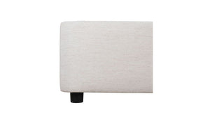 lifestyle view of Samara Queen Bed Cottage Linen luxury Beds & Bed Fram