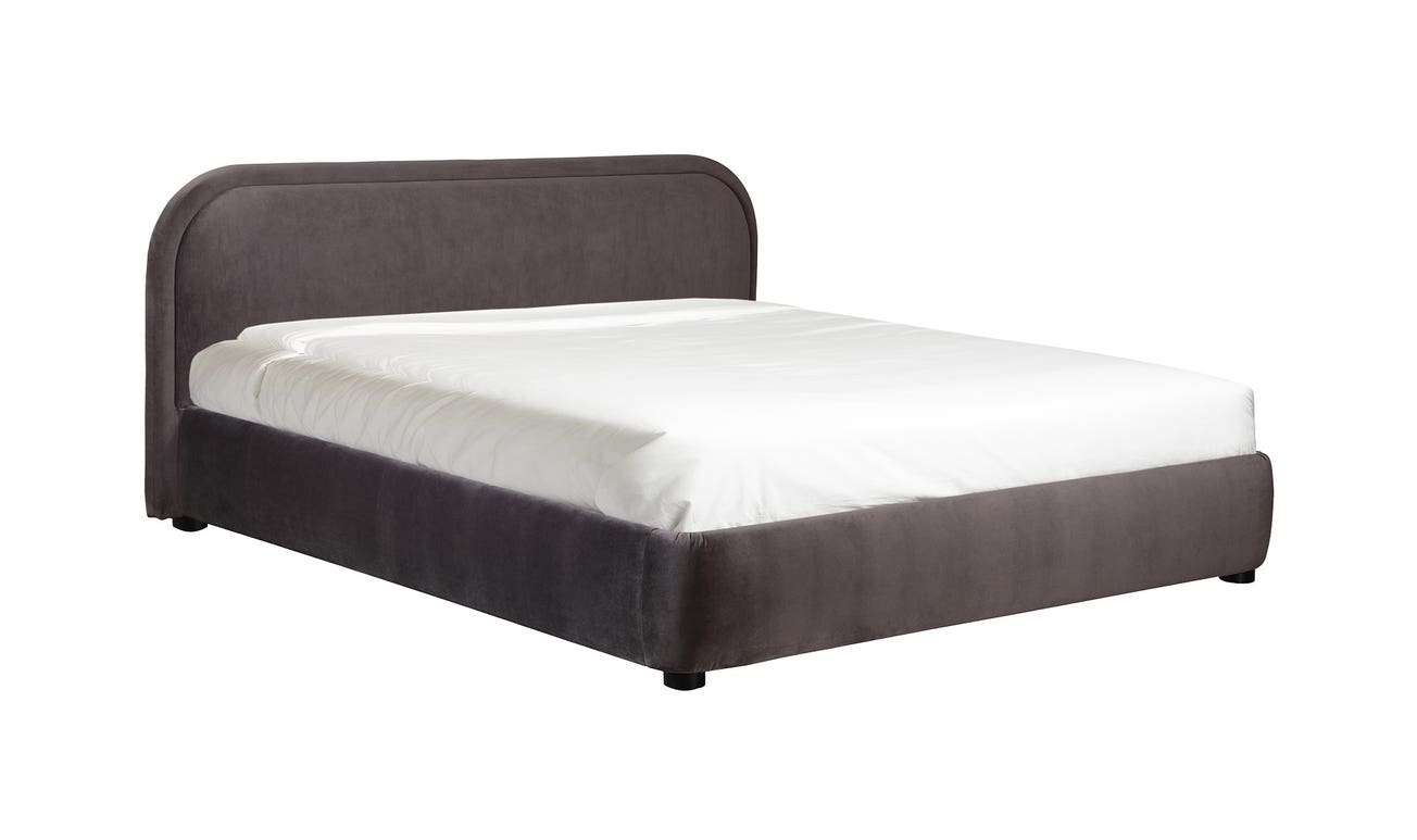 Colin Queen Bed Dark Grey