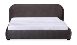 Colin King Bed Dark Grey