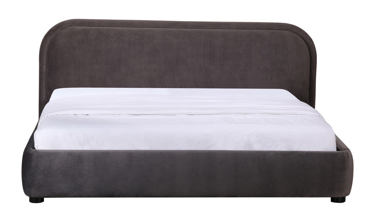 Colin King Bed Dark Grey