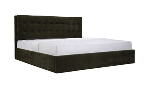 Sebastion Queen Storage Bed Green