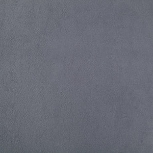 Close-up of Anemone Indoor Pillow in dark gray, soft texture, fabric detail