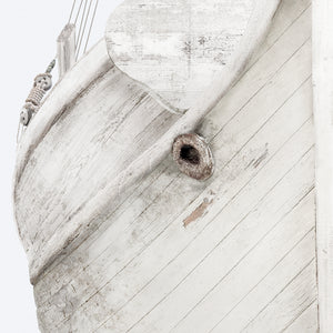 side view of Seaworn Bows II luxury Artwork