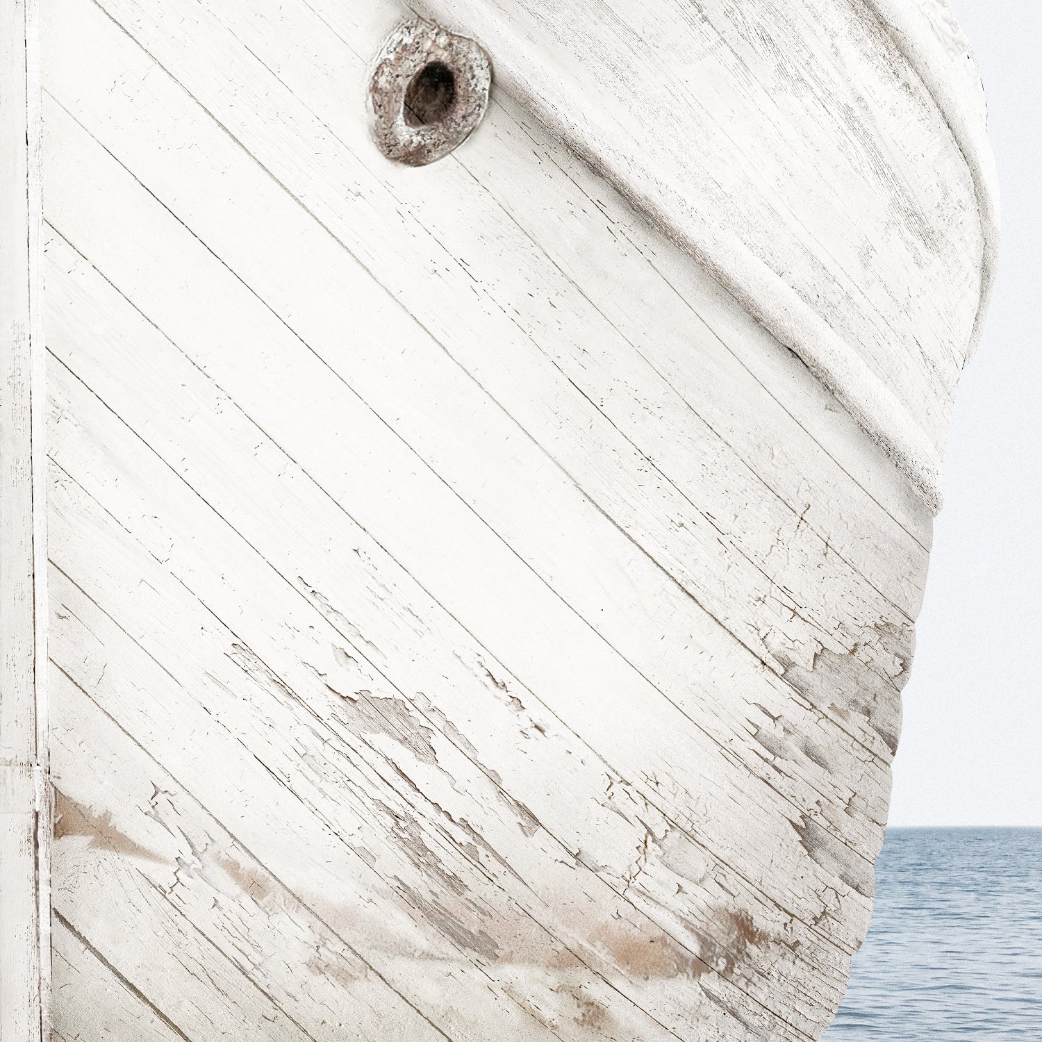 lifestyle view of Seaworn Bows II luxury Artwork