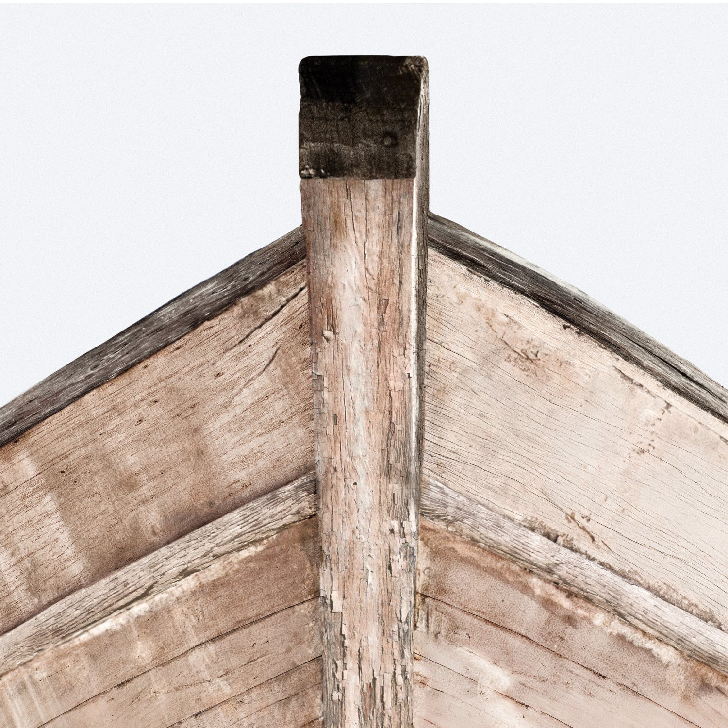 detail view of Seaworn Bows VI luxury Artwork