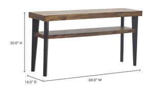 Parq Console Table Cappuccino