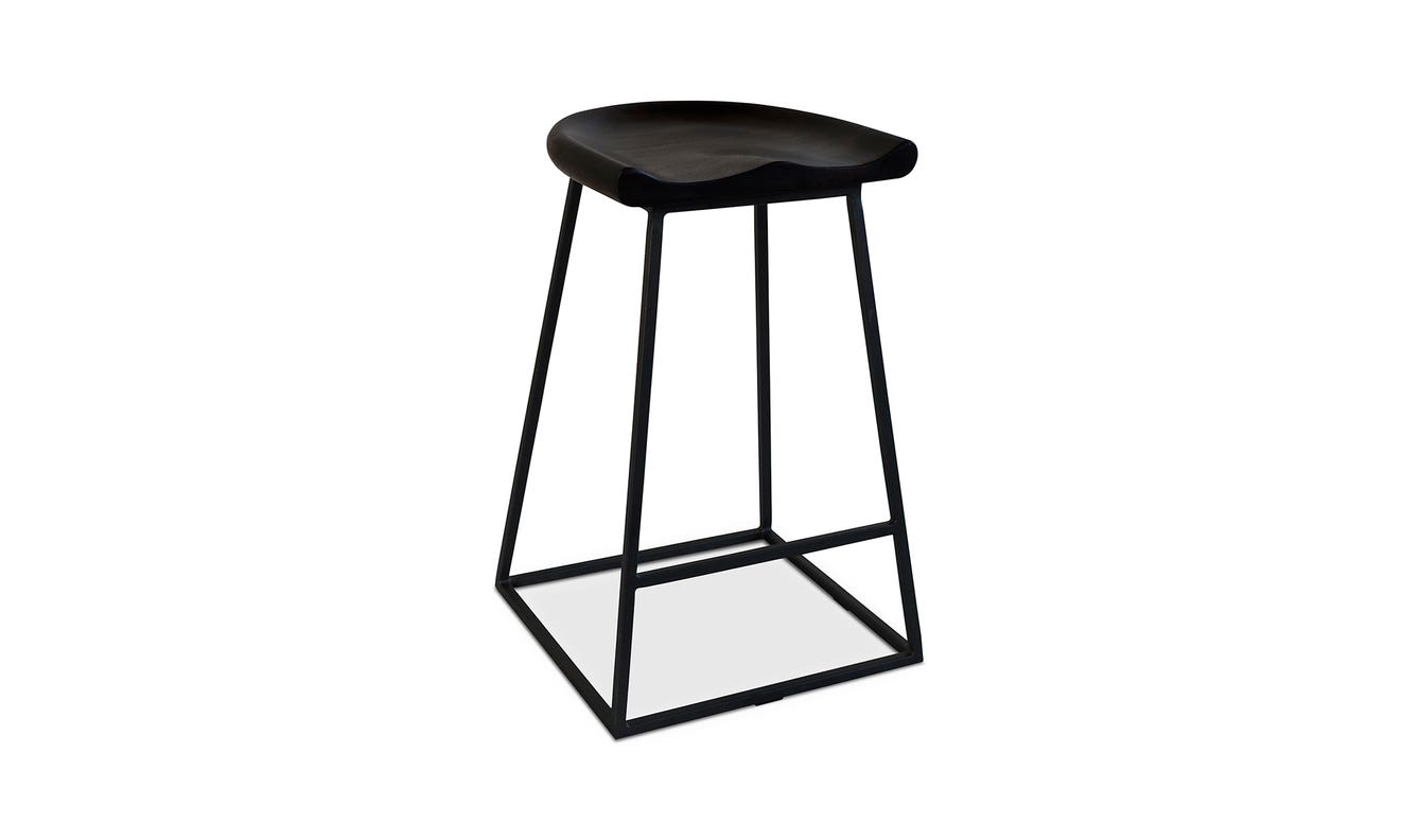side view of Jackman Counter Stool - Set Of Two luxury Chair