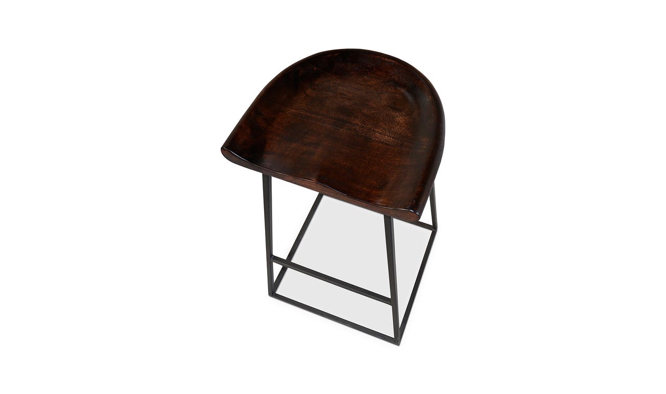 Jackman Counter Stool Dark Brown