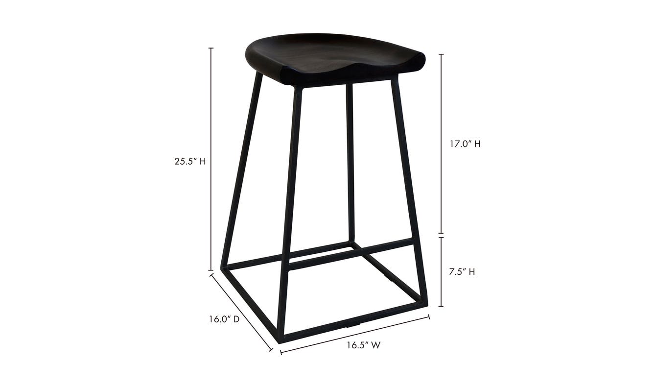 lifestyle view of Jackman Counter Stool - Set Of Two luxury Chair