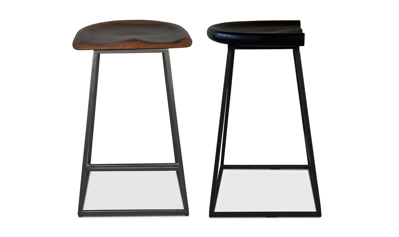 front view of Jackman Counter Stool - Set Of Two luxury Chair