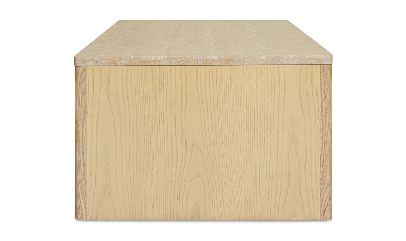 Blake Coffee Table Beige Travertine