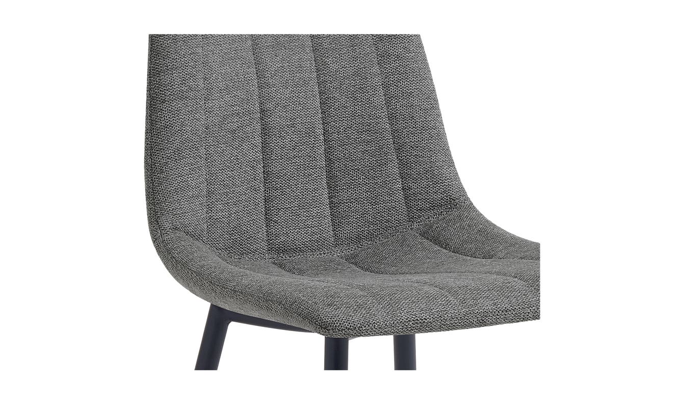 lifestyle view of Alibi Counter Stool Dark Grey-Set of Two luxury Table & Bar Stool