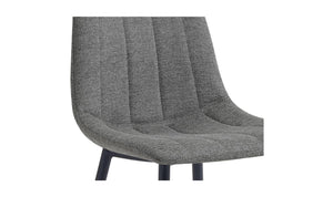 lifestyle view of Alibi Counter Stool Dark Grey-Set of Two luxury Table & Bar Stool