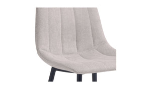 lifestyle view of Alibi Counter Stool Beige-Set of Two luxury Table & Bar Stool
