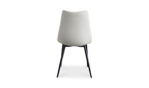 lifestyle view of Alibi Dining Chair Ivory - Set Of Two luxury Chair