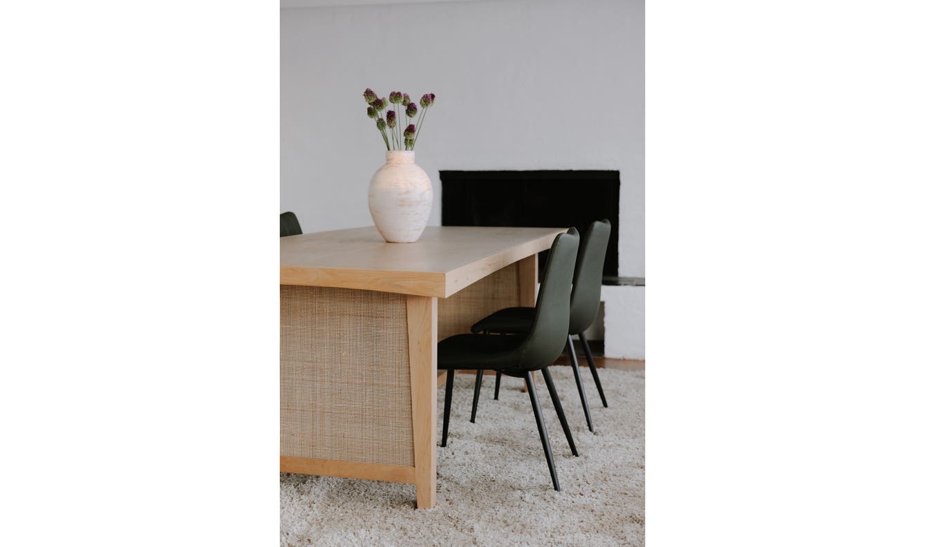 side view of Alibi Dining Chair Dark Green luxury Chair