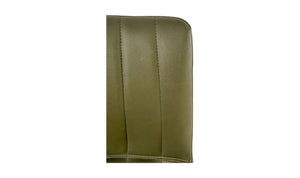 lifestyle view of Alibi Dining Chair Dark Green luxury Chair
