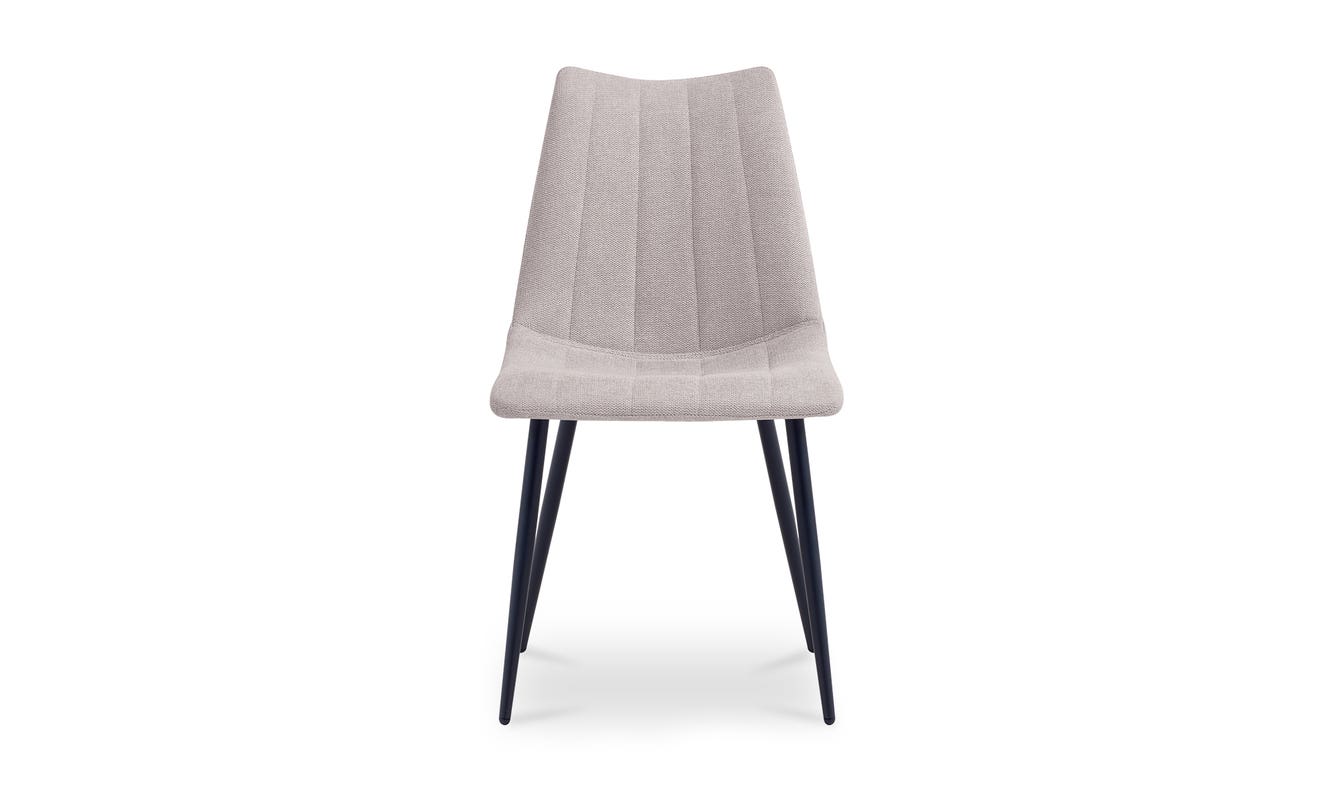 detail view of Alibi Dining Chair Beige-Set of Two luxury Chair