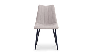 detail view of Alibi Dining Chair Beige-Set of Two luxury Chair