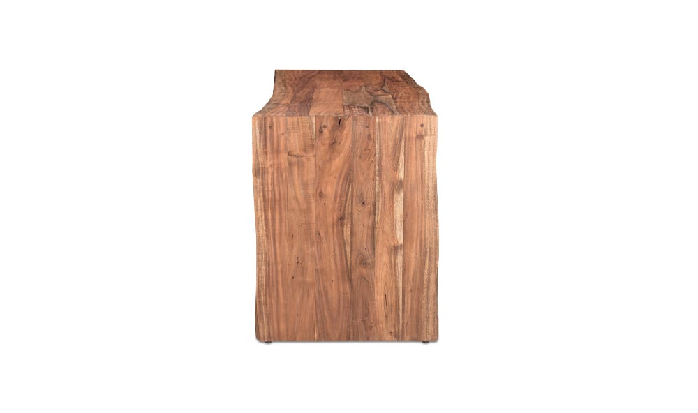 lifestyle view of Tyrell Desk Natural Stain luxury Desk