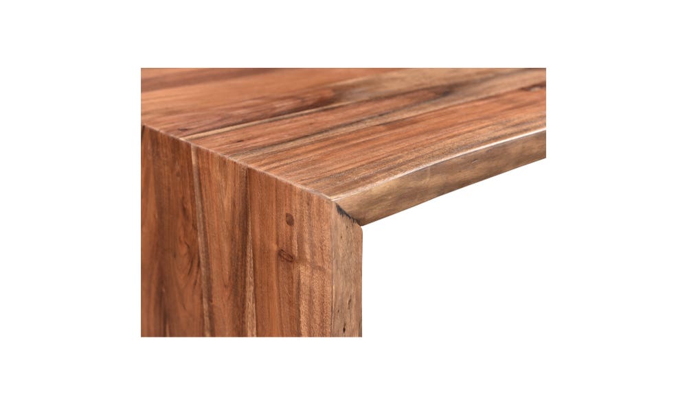 lifestyle view of Tyrell Desk Natural Stain luxury Desk