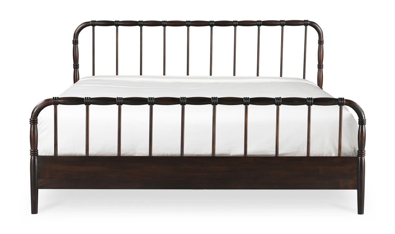 front view of Vivian King Bed luxury Beds & Bed Fram