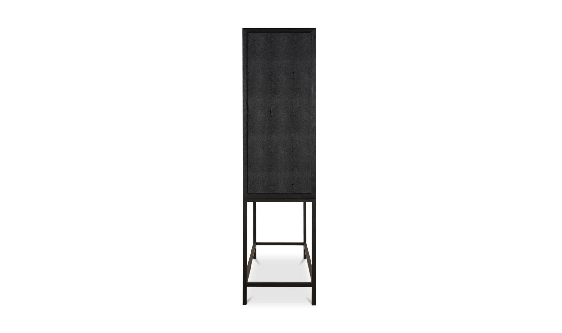 lifestyle view of Mako Bar Cabinet Black luxury Sideboard