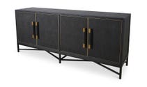lifestyle view of Mako Sideboard Black Small luxury Sideboard