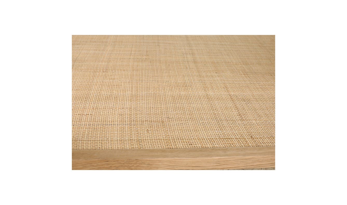 lifestyle view of Harrington Side Table Natural luxury End Table