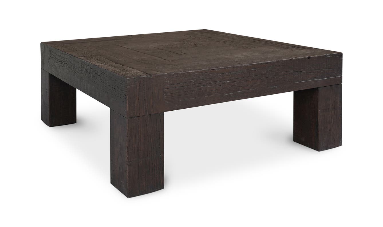 detail view of Evander Coffee Table Brown luxury Coffee Table