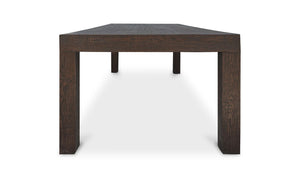 Evander Dining Table Dark Brown