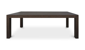 Evander Dining Table Dark Brown