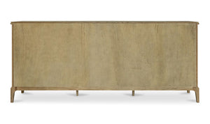 lifestyle view of Sadie 9 Drawer Dresser Brown luxury Kitchen & Dining Room Table