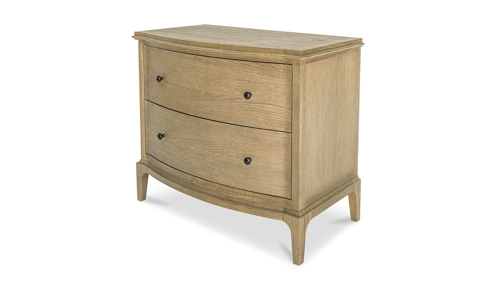 front view of Sadie Nightstand Brow luxury Sideboard