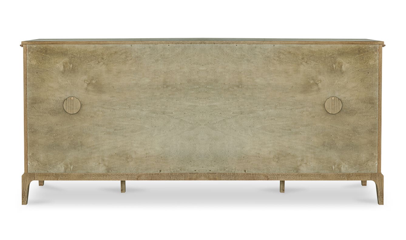 lifestyle view of Sadie Sideboard Brown luxury Sideboard