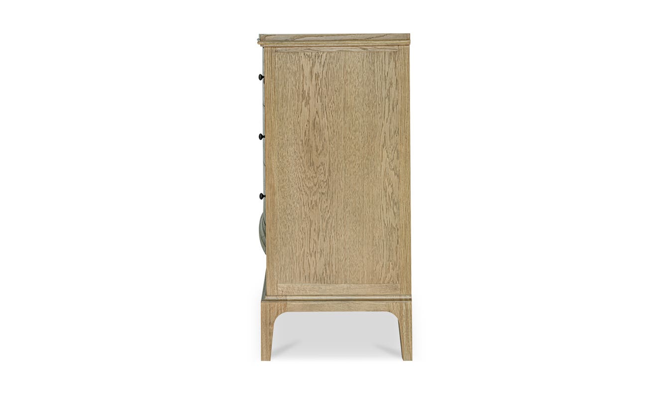 lifestyle view of Sadie Sideboard Brown luxury Sideboard