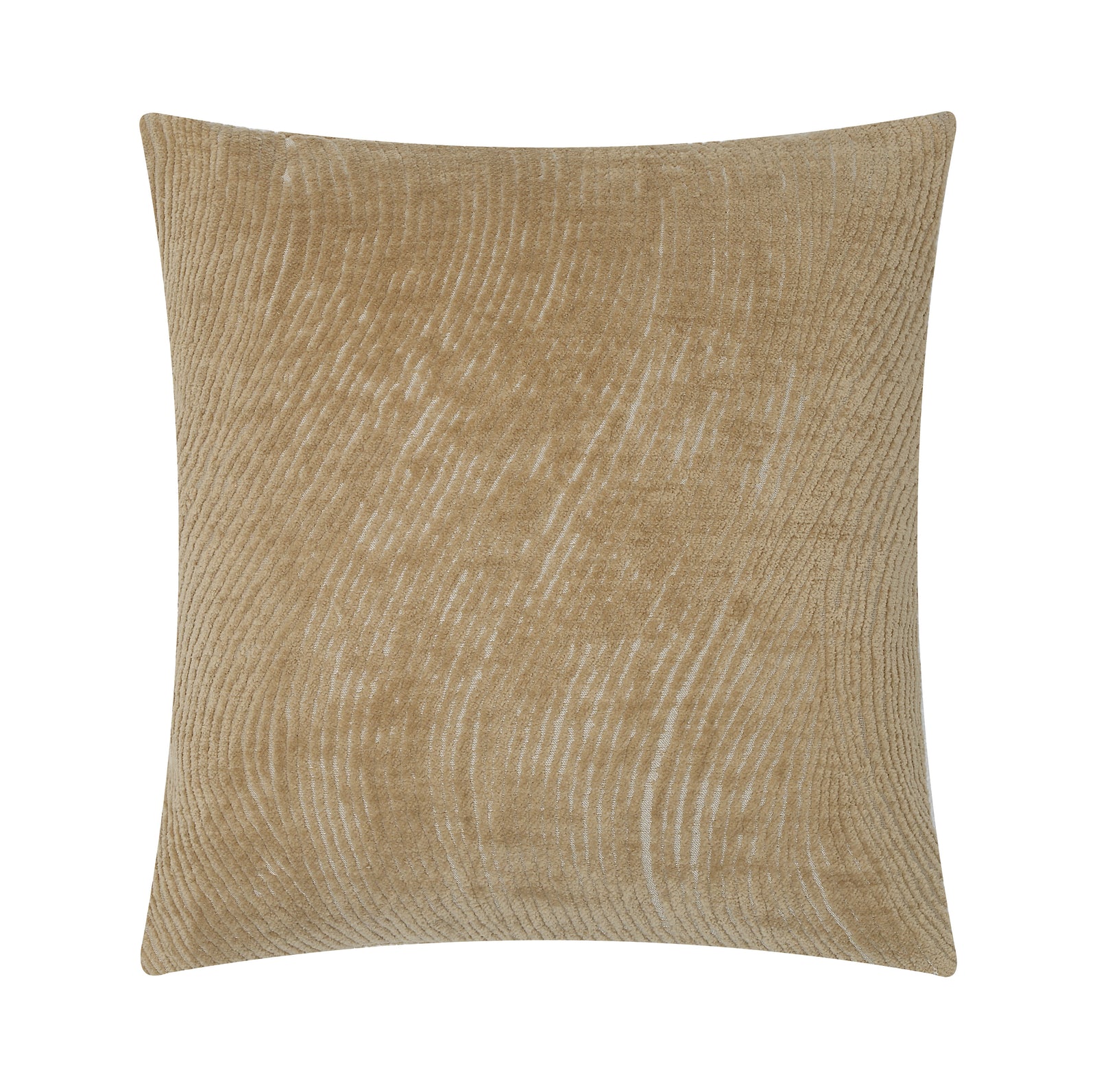 Oceana pillow by Renwil in beige with textured wave pattern