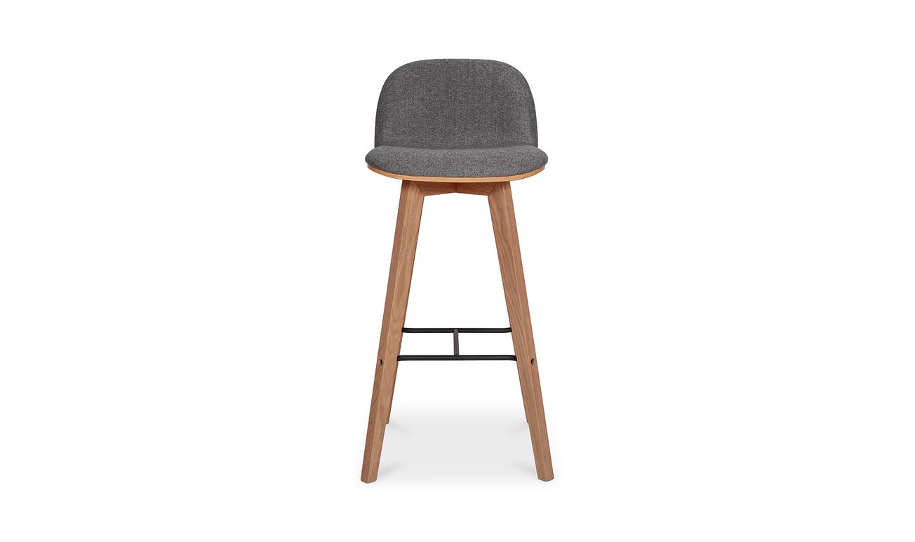 Napoli Bar Stool Grey