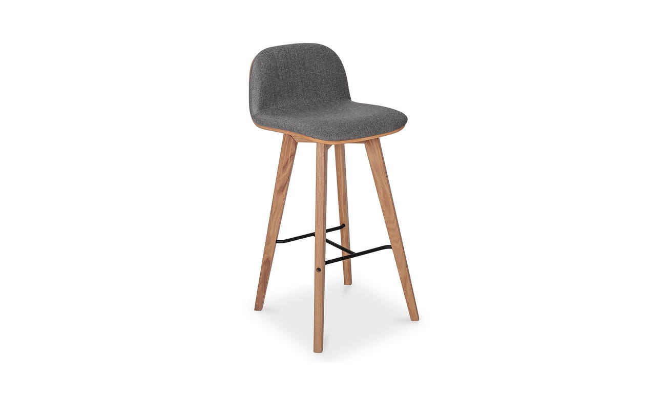 Napoli Bar Stool Grey