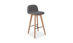 Napoli Bar Stool Grey