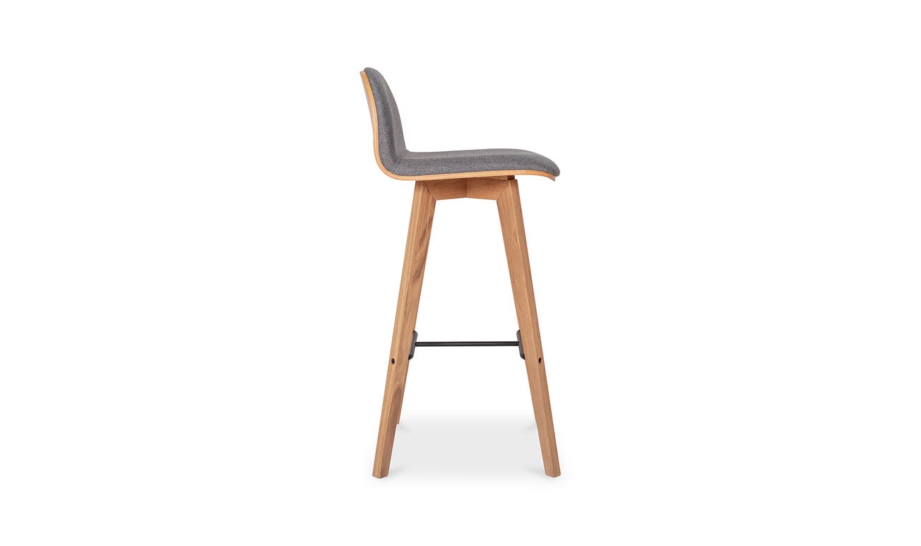 Napoli Bar Stool Grey