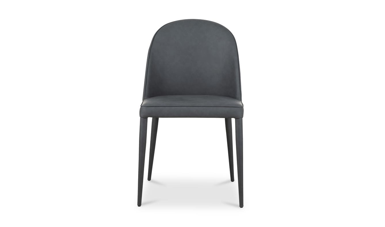 lifestyle view of Burton Dining Chair Black Fade (Set of 2) luxury Chair