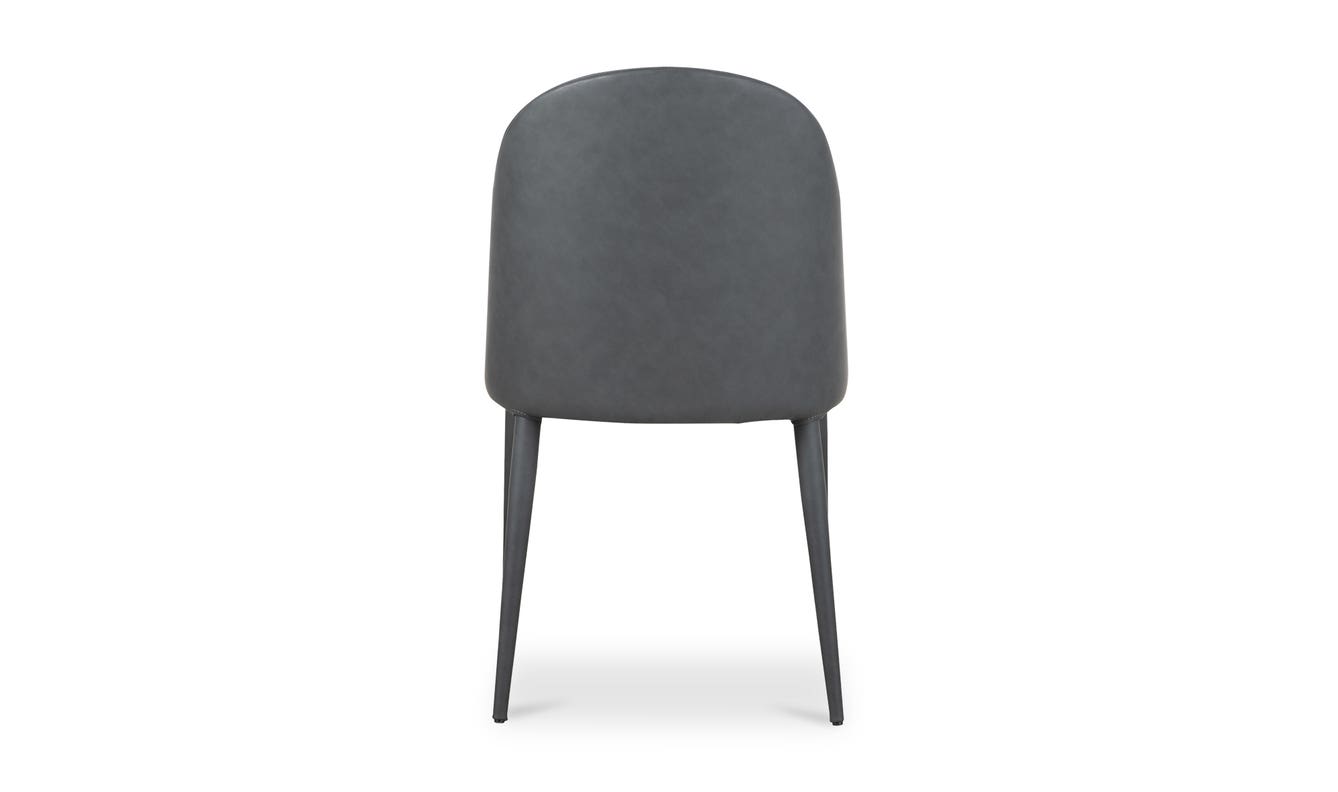 lifestyle view of Burton Dining Chair Black Fade (Set of 2) luxury Chair