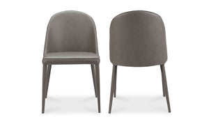 Burton Dining Chair Dark Grey (Set of 2)